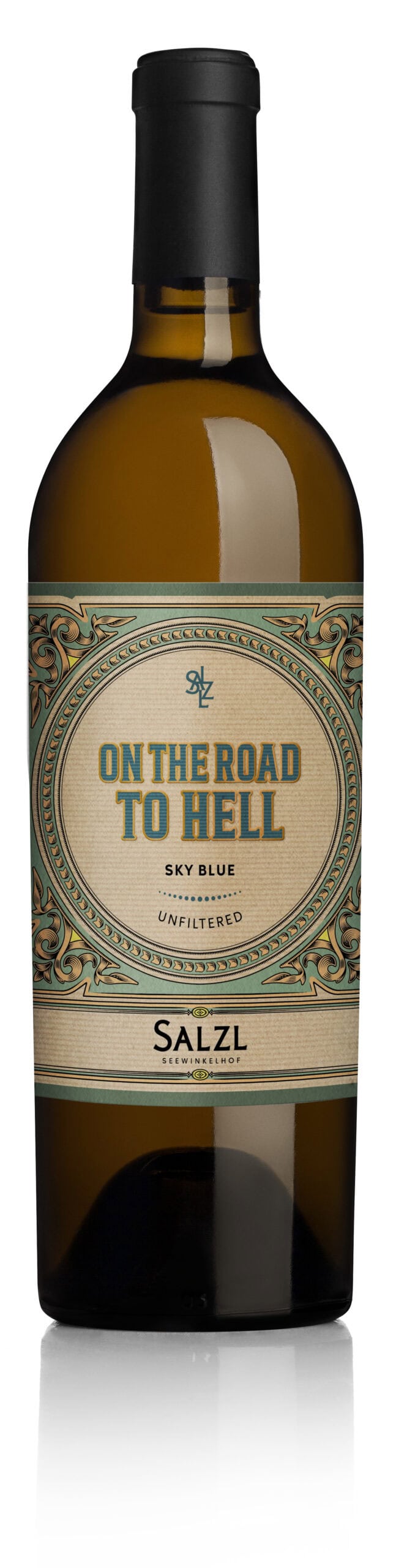 On The Road To Hell Sky Blue